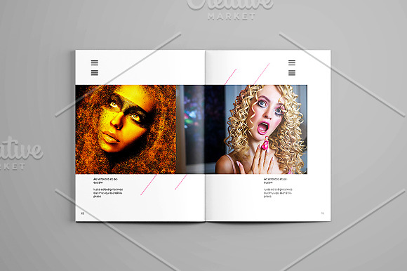 Fashion Magazine InDesign Layout in Magazine Templates - product preview 5