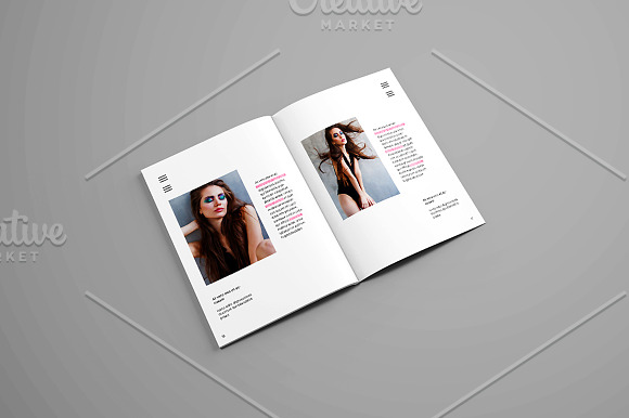 Fashion Magazine InDesign Layout in Magazine Templates - product preview 8