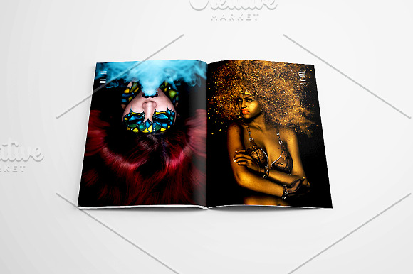 Fashion Magazine InDesign Layout in Magazine Templates - product preview 9