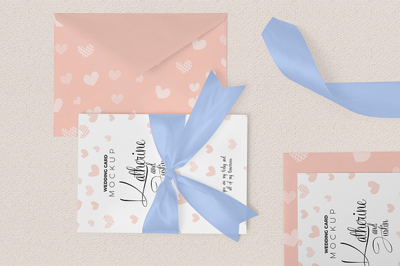 Wedding Invitation Mockups in Wedding Templates - product preview 3
