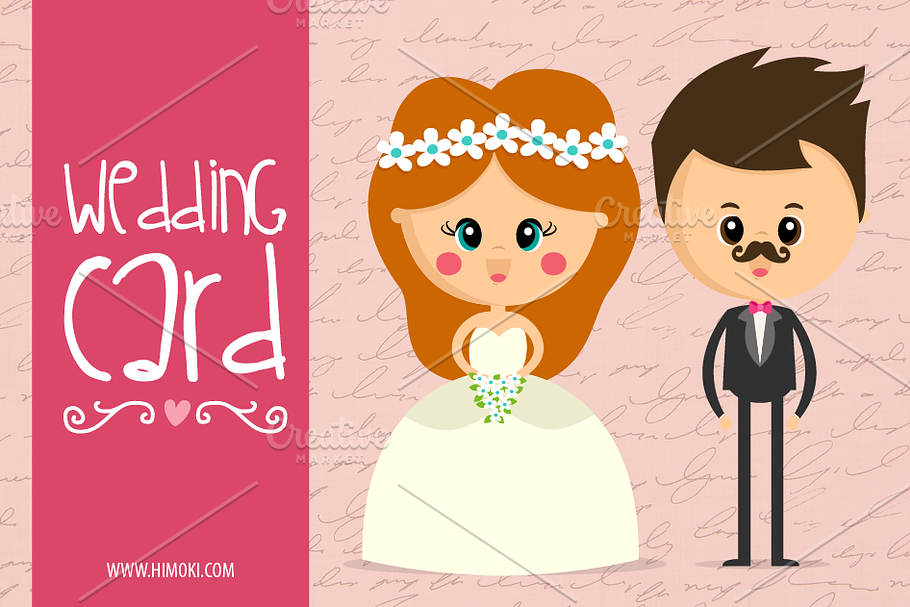 Wedding Card in Illustrations - product preview 8