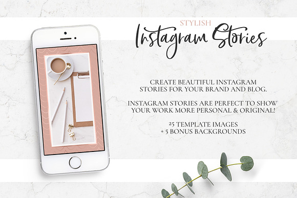 Instagram Stories. Backgrounds Pack. in Instagram Templates - product preview 7