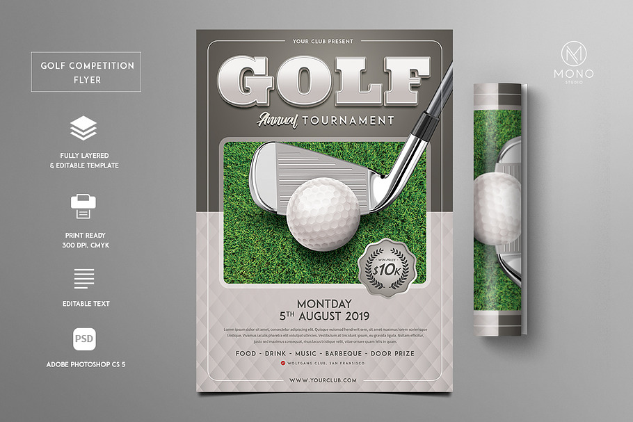 Golf Competition Flyer
