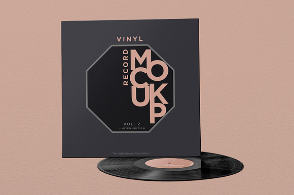 Record Album Mockups in Branding Mockups - product preview 2