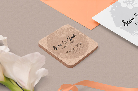 Gorgeous Greeting Card Mockups in Mockup Templates - product preview 3