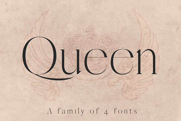 QUEEN: An Elegant Serif Font in Serif Fonts - product preview 2