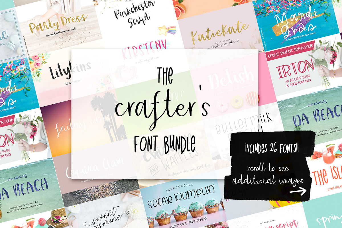 The Crafter's Font Bundle in Fonts - product preview 8