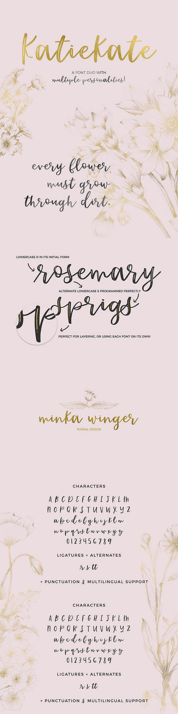 The Crafter's Font Bundle in Fonts - product preview 7