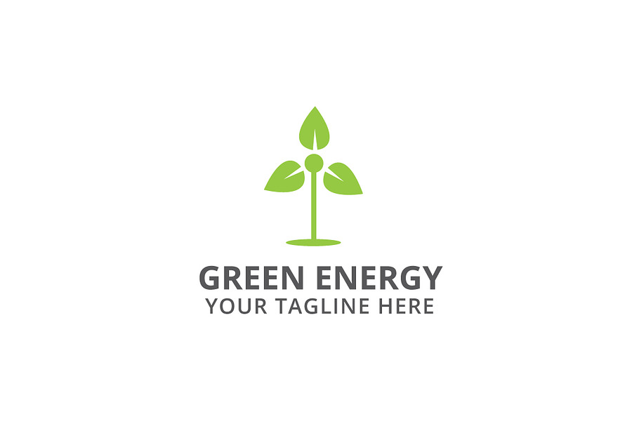 Green Energy Logo Template | Creative Daddy