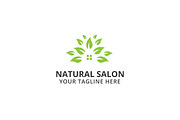 Natural Salon Logo Template