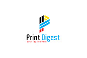 Print Digest Logo Template