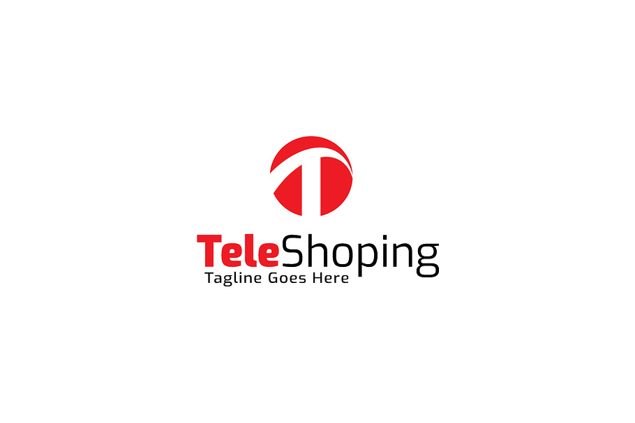 Tele Shopping Logo Template