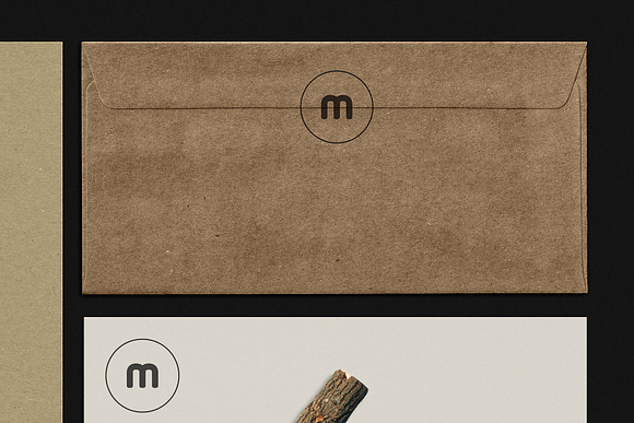 Natural Stationery Mockup Psd in Print Mockups - product preview 3
