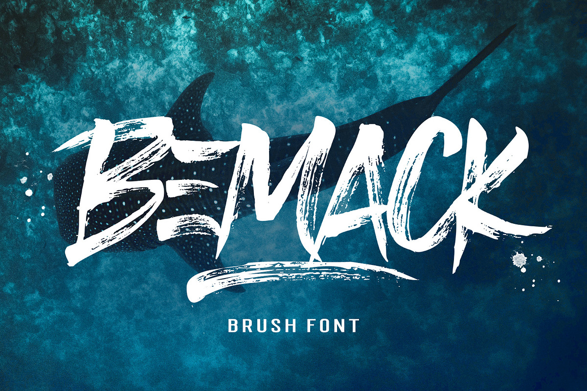 Bemack Brush Font in Display Fonts - product preview 8