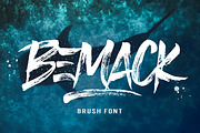 Bemack Brush Font