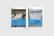 Cleany - A4 Laundry Brochure