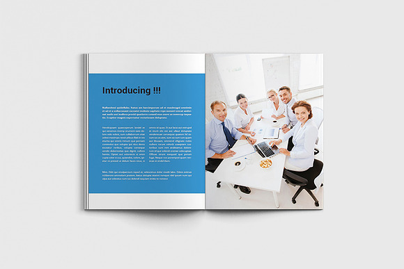 Cleany - A4 Laundry Brochure in Brochure Templates - product preview 2