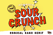 Sour Crunch - Comical Sans Serif
