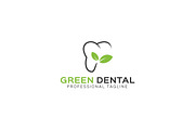 Green Dental Logo Template