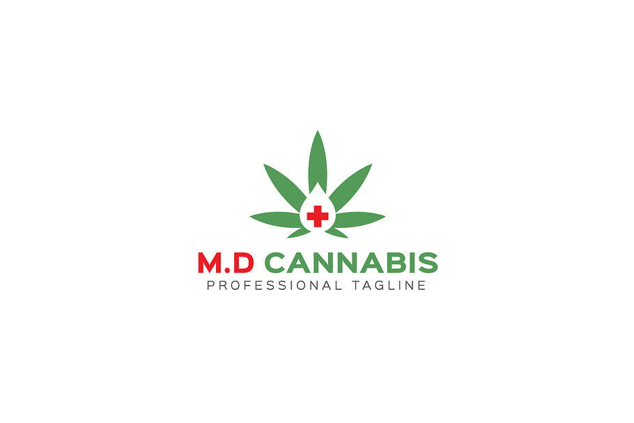 MD Cannabis Logo Template