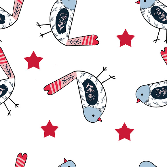 Patriotic seamless patterns in Patterns - product preview 2