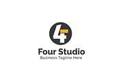 Four Studio Logo Template