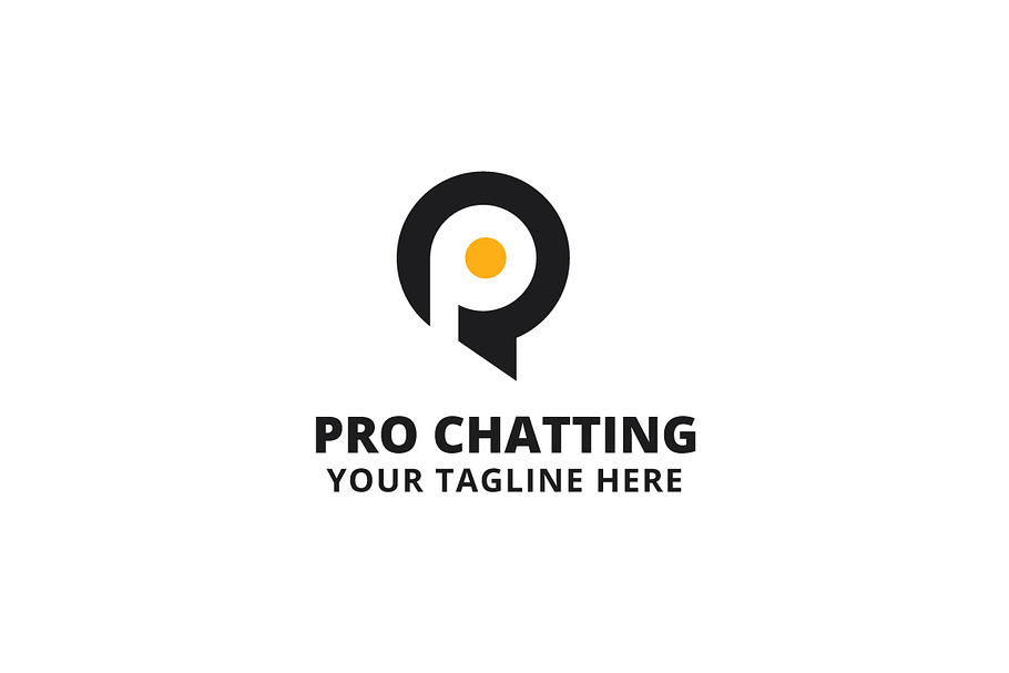 Pro Chatting Logo Template