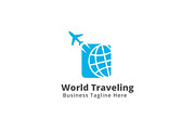 World Traveling Logo Template