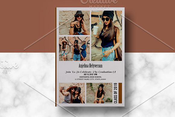 Graduation Announcement - V1033 in Card Templates - product preview 2