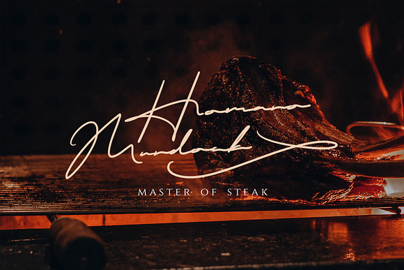 MASCULIN - The Real Signature Font in Script Fonts - product preview 3