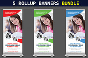 5 Corporate Business Rollup Banners