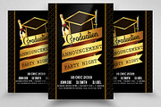 Graduation Celebration Party Flyer