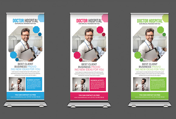 5 Business Rollup Banners Bundle in Flyer Templates - product preview 5