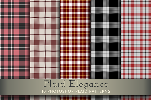 Plaid Elegance in Patterns - product preview 1