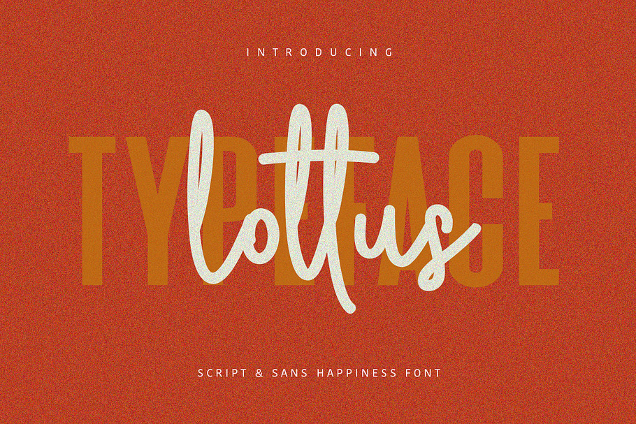 Lottus Typeface in Script Fonts - product preview 8