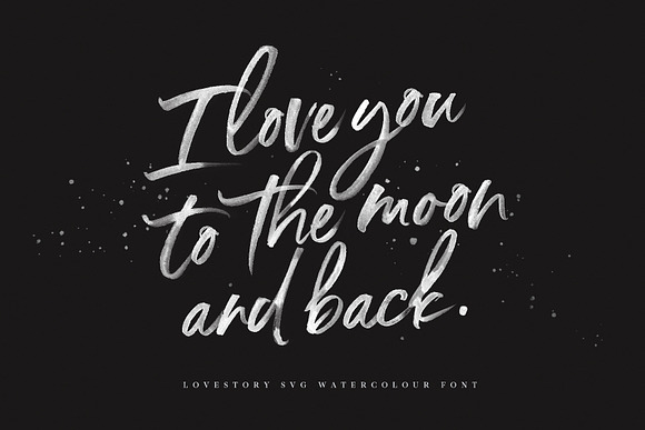 The Lovestory Font Collection in Pretty Fonts - product preview 29