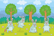 Funny Rabbits