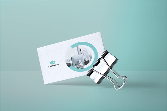 IT Software Business Card in Business Card Templates - product preview 2