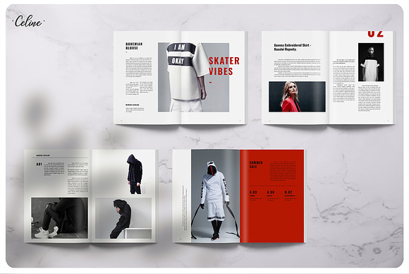 Catalog Lookbook Template in Brochure Templates - product preview 3