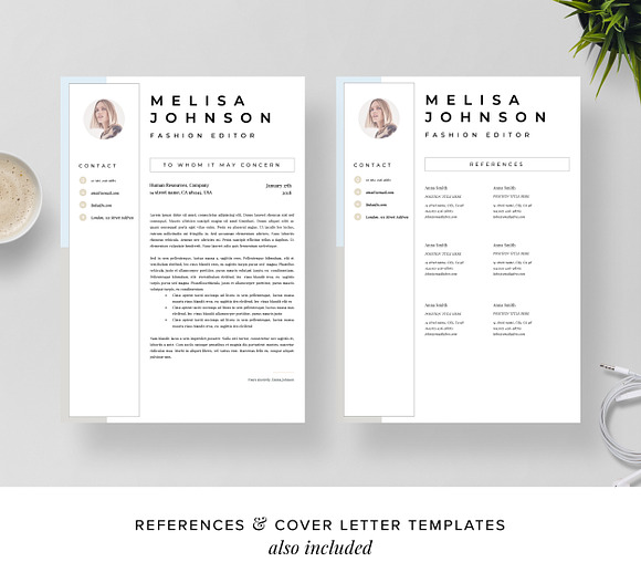 Resume Template 1, 2 page | Seattle in Resume Templates - product preview 4