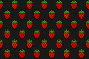 Seamles Strawberry Pattern