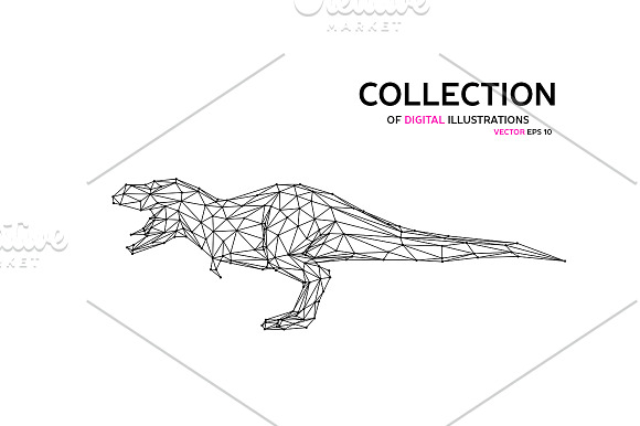 Vector abstract animals in Illustrations - product preview 3