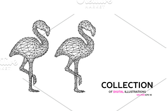 Vector abstract animals in Illustrations - product preview 4
