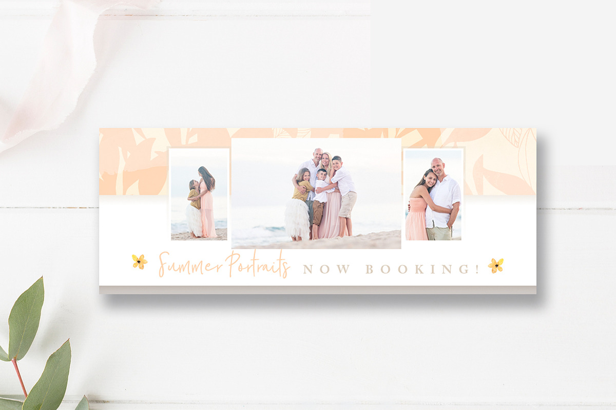 Summer Mini Session Facebook Cover in Facebook Templates - product preview 8