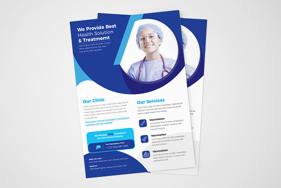 Medical Flyer Template in Flyer Templates - product preview 3