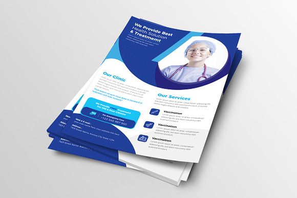 Medical Flyer Template in Flyer Templates - product preview 4