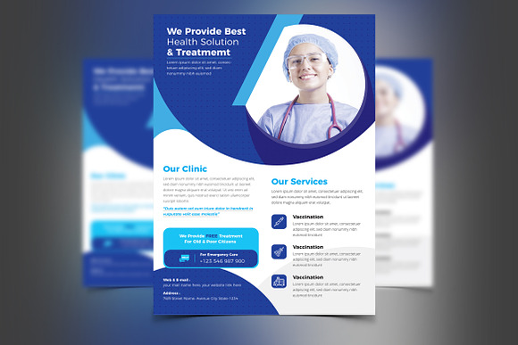Medical Flyer Template in Flyer Templates - product preview 5