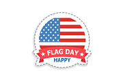 Flag Day Happy Celebration Vector