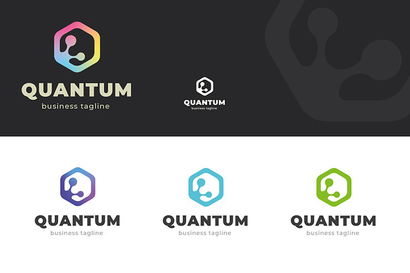 Quantum - Logo Template in Logo Templates - product preview 1