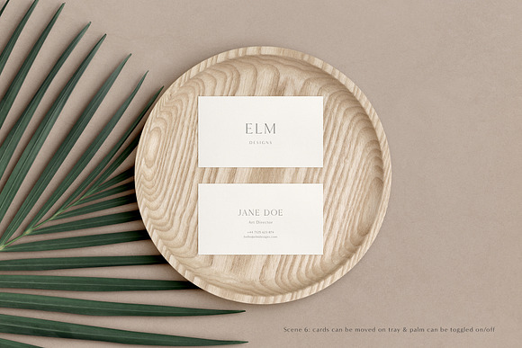 Elm - Business Card Mockup Kit in Branding Mockups - product preview 7